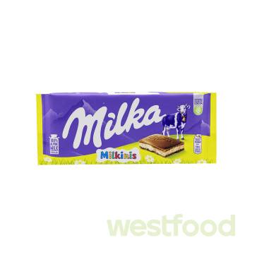 Шоколад Milka 100г Milkinis /в уп.22 шт/