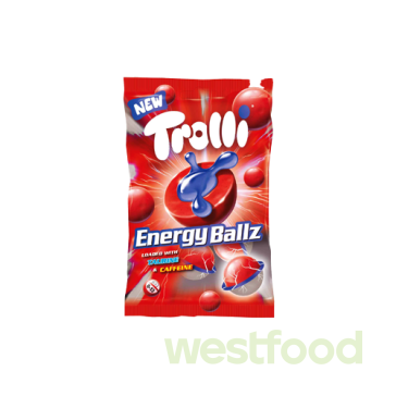 Желейки Trolli  75г Energy Ballz /в уп.21шт/