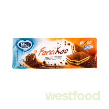 Бісквіт MIDI 280г FarciKao /уп.12шт/
