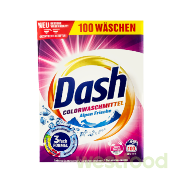 Порошок для прання Dash 5кг Colorwaschmittel Alpen
