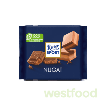 Шоколад Ritter Sport Nugat 100г, шт /в уп.13шт/