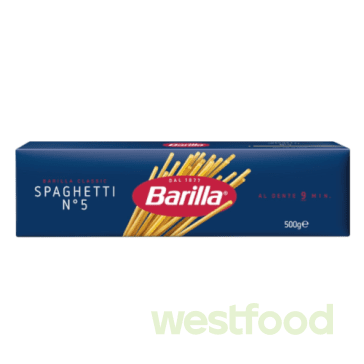 Макарони BARILLA 5 Spaghetti 500г/в уп24шт/