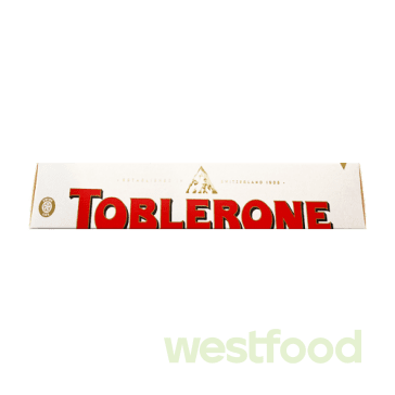 Шоколад Toblerone 100г білий /в уп.20шт/