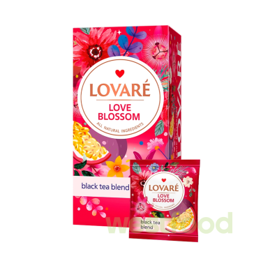 Чай LOVARE 24пак Love Blossom /уп.12шт/