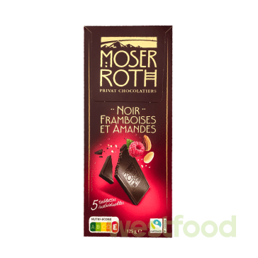 Шоколад MoserRoth Малина 125г