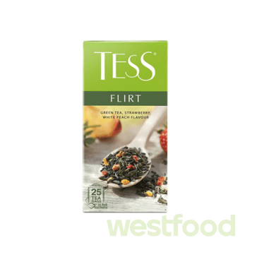 Чай TESS 25пак*1.8г Flirt зелений /в уп.24шт/