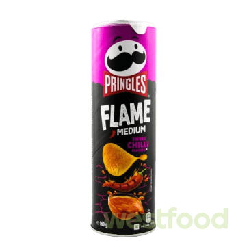 Чіпси Pringles 160г Flame Medium sweet chilli/в уп.9шт/