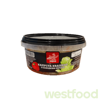 Капуста квашена з солодким перцем 400г Чудова марка