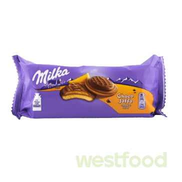 Печиво Milka Choсo Dessert Jaffa апельс.желе 147г/в уп.24шт/