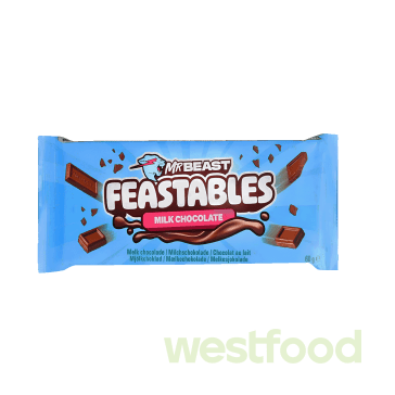 Шоколад MrBeast Feastables 60г Milk Chocolate /уп.10шт/