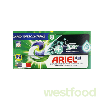 Капсули для прання Ariel 30шт Touch of Lenor /в уп.4шт/