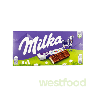 Шоколад Milka  87,5г Milkinis /в уп.20 шт/