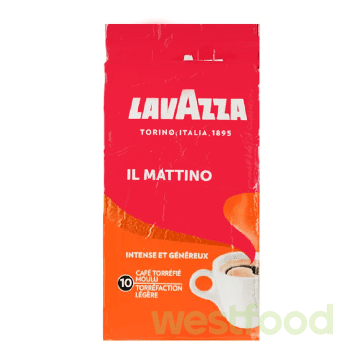 Кава мелена LAVAZZA IL MATTINO 250г /в уп.4шт/