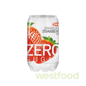Напій OKF ZEROSugar 350г Полуниця /уп.24шт/