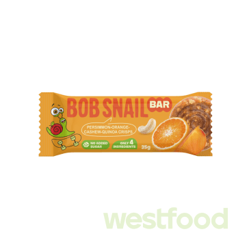 Батончик Bob Snail фрук.горіховий 35г хурма-апел-кеш'ю-кріпси кіноа