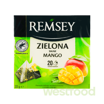 Чай REMSEY пірамід.20*1.5г Манго
