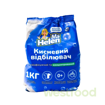 Кисневий відбілювач MsHelen 1кг /в уп.25шт/