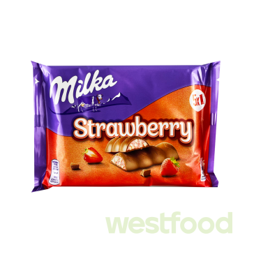 Шоколад Milka   5шт*36,5г Strawberry /в уп.13шт/