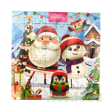 Цукерки Pomorsanka Новорічні пазли 120г /в уп.13шт/
