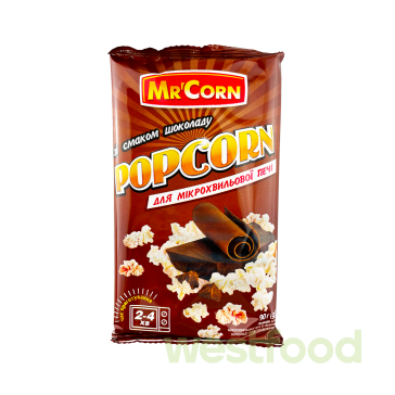 Попкорн Mr'Corn для МХП 90г шоколад /в уп.25шт/