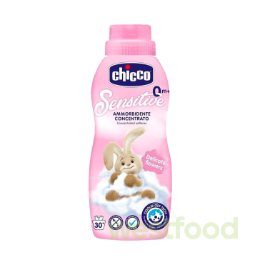 Кондиціонер для білизни Chicco 750мл Sensitive для дитячого одягу /уп.6шт/