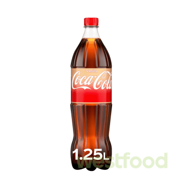 Напій Кока-кола 1,25л Vanilla /в уп.6шт/