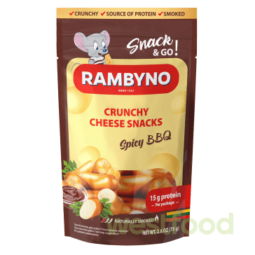 Сир плавл.Rambyno Snack 75г Барбекю спайсі