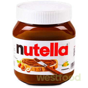 Крем-паста Nutella горіхова 630г/в уп.6шт/