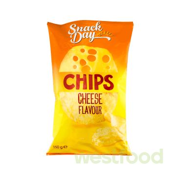 Чіпси Snack Day 150г Сир /уп.20шт/