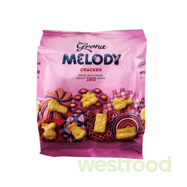 Печиво Грона Крекер Мелодія 160г /уп.12шт/