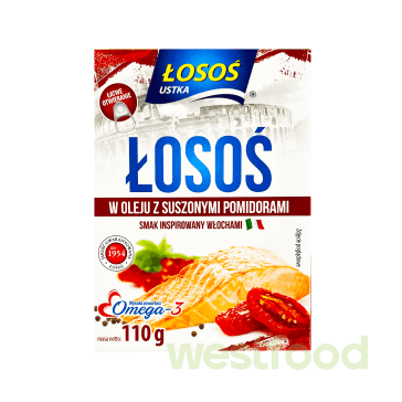 Лосось LososUstka 110г з помідорами /уп.14шт/