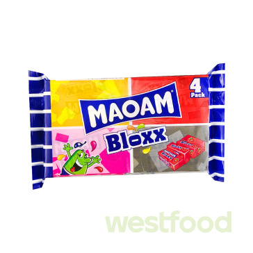 Жувальні цукерки MAOAM Bloxx 88г/уп 20шт/