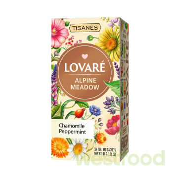 Чай LOVARE Tisanes 24пак Alpine Meadow /уп.12шт/