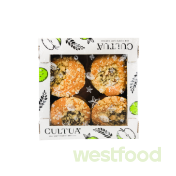 Тістечко CULTUA Шарлотка яблучна 430г