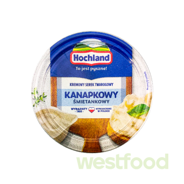 Сир Hochland 130г вершковий канапковий