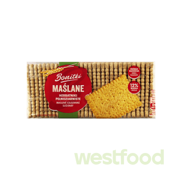 Печиво Bonitki Масляне 250г в асорт./в уп.30шт/