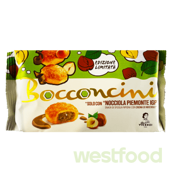 Печиво Bocconcini Vicenzi 100г Фундук /в уп.10шт/