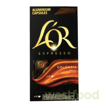 Кава в капсулах L'OR Colombia 52г/уп.20шт/
