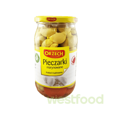 Печериці мариновані Orzech 760г /уп.8шт/