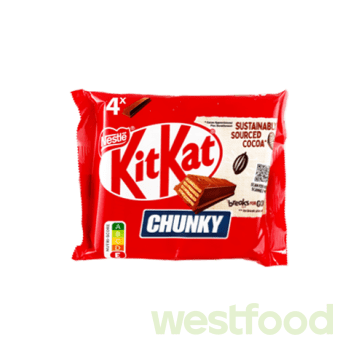 Батончик KitKat Chunky  4шт*40г /в уп.20шт/