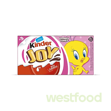 Kinder Joy, упаковка 3шт*20г Girl
