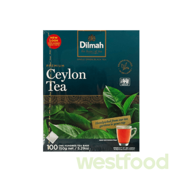 Чай Dilmah 100пак*1.5г Premium Ceylon Tea /в уп.24шт/