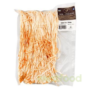 Прод.сирн.Сулугуні 1кг Соломка Біла Бекон Mr.Cheese