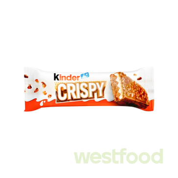 Батончик Kinder Crispy 34г /уп.14шт/