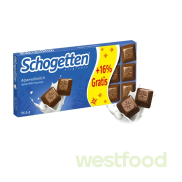 Шоколад Schogetten Alpenvollmich 116,6г