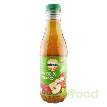 Сік Solevita 1л Яблуко /в уп.6шт/