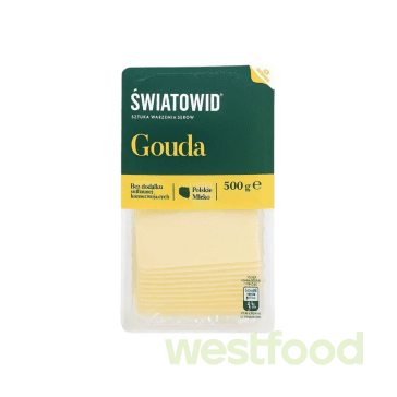 Нарізка Gouda 500г Swiatowid /уп.10шт/
