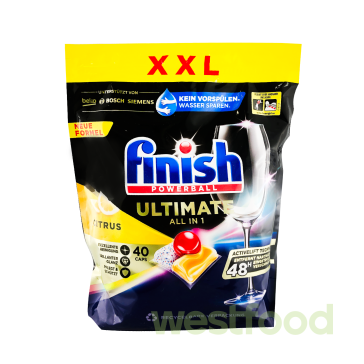 Таблетки для посуд.машини Finish 40шт Citrus пакет