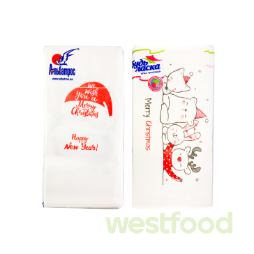Серветки Альбатрос/Будь ласка Meri Christmas в асорт.