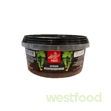 Огірки корнішони 300г/500г Чудова марка